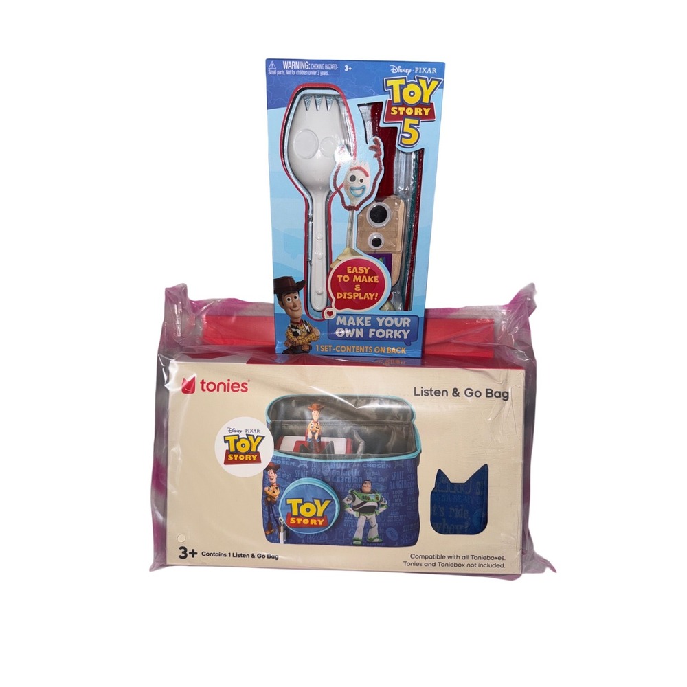 Tonies Toy Story Bag & Toy Story 5 Make your own Forky Craft